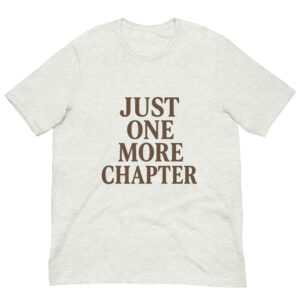 Faslom Graphic T Shirts for Men – Just One More Chapter Tee