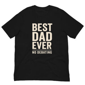 Faslom Best Dad Ever T Shirt – Father’s Day Gift for Men 2025
