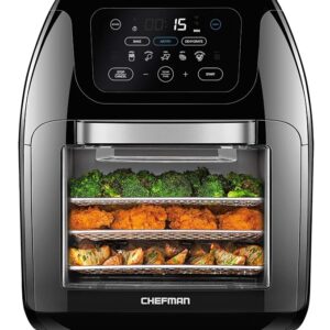 Chefman Air Fryer | Size 10 Quart In Black- B08DL8WH9V