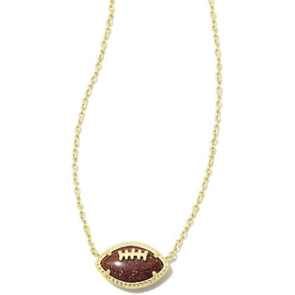Kendra Scott Football Short Pendant Necklace, Fashion Jewelry for Women