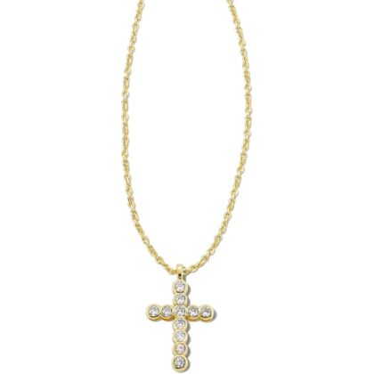 Kendra Scott Cross Crystal Pendant Necklace, Fashion Jewelry for Women