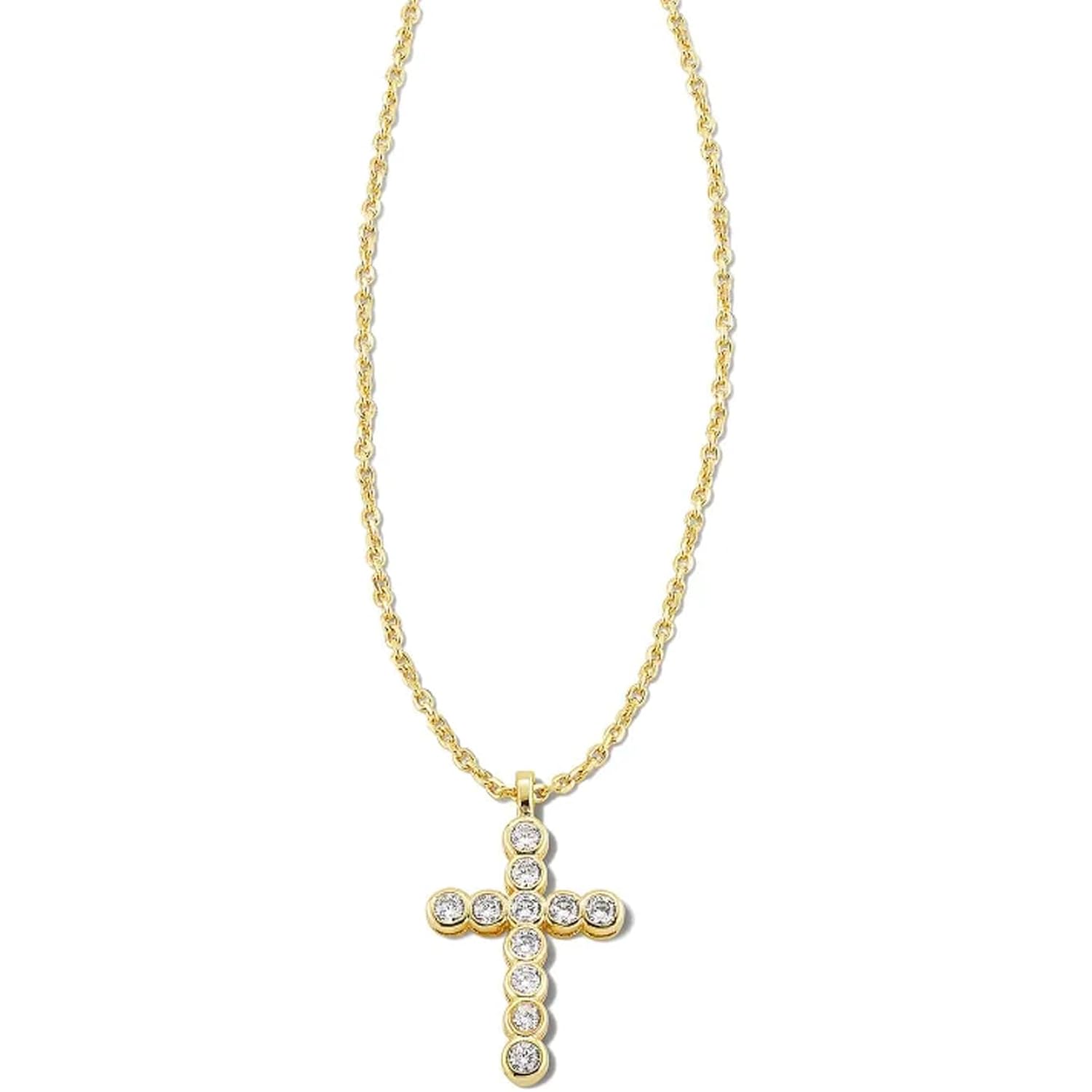Kendra Scott Cross Crystal Pendant Necklace, Fashion Jewelry for Women