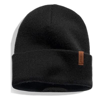 Unisex Cuffed Knit Beanie – Thick Winter Skull Cap