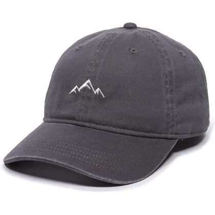 Outdoor Cap Adult Mountain Dad Hat – Unstructured Cotton