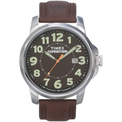 Timex Expedition Metal Field 39mm Men’s Analog Watch | Luminous Hands | 24 Hour Time | Quick Date Function | Rugged Outdoor Watch | 50M Water Resistance