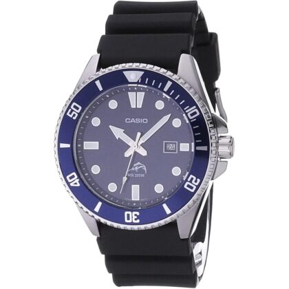 Casio MDV106 Series | Unisex Analog Watch | 200M WR | Stainless Steel Case | Resin Band | 2 Hand Analog (HR, Min, SEC) | Date Display | Screw Down Crown/Screw Down Caseback | 3 Year Battery