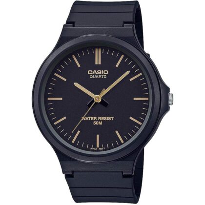 Casio MW240 Series | Men’s Quartz Watch | 50M WR | Large Resin Case | Resin Glass | Resin Band | Large Arabic Numerals | Analog Watch | Easy to Read Display | 3 Year Battery
