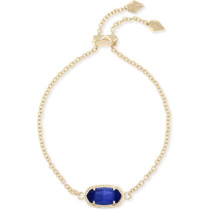 Kendra Scott Elaina Adjustable Chain Bracelet for Women, Fashion Jewelry, Gold-Plated