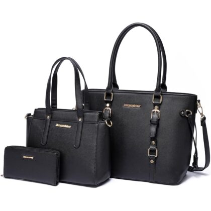 Montana West 3PCS Purses for Women Tote Bag and Wallet Set Shoulder Satchel Handbags