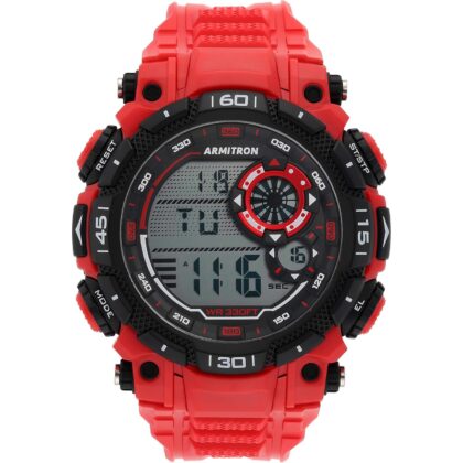 Armitron Sport Men's Digital Chronograph Resin Strap Watch, 40/8397
