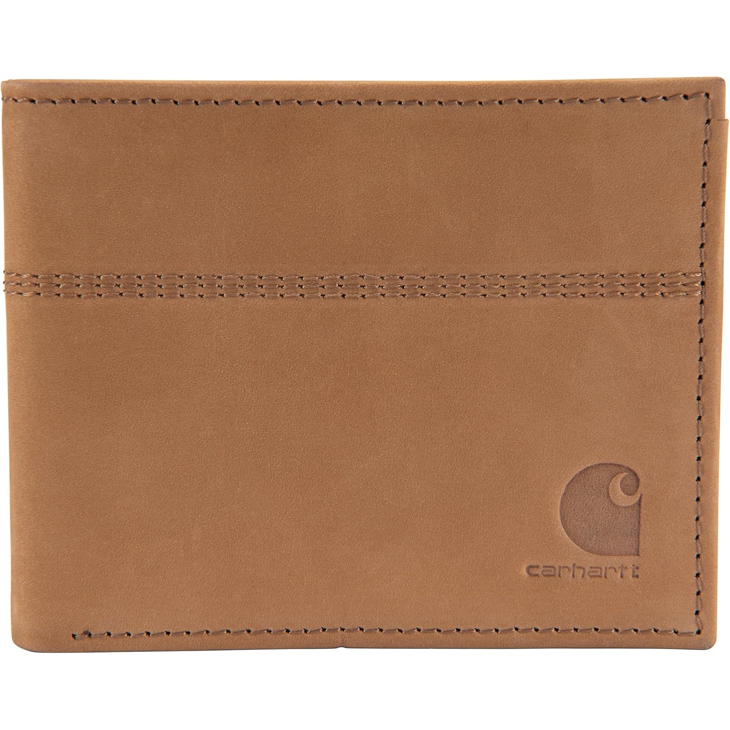 Carhartt Men's Casual Saddle Leather Wallets, Available in Multiple Styles and Colors