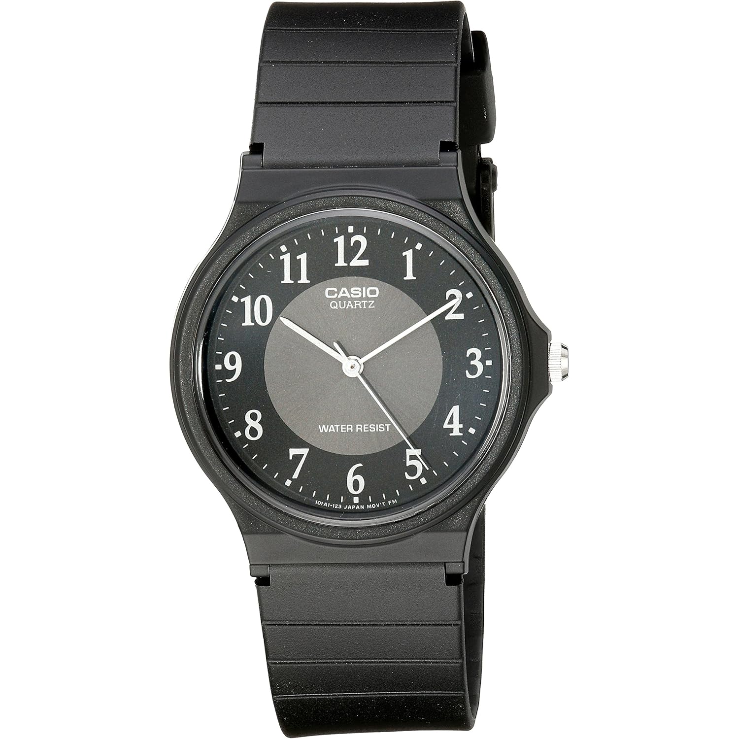 Casio MQ24 Series | Quartz Analog Watch for Men | Water Resistant | Resin Case | Resin Band | Resin Glass | Three Hand Analog (HR, Min, SEC) | Classic Design | 3 Year Battery