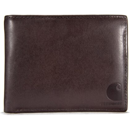 Carhartt Men's Durable Oil Tan Leather Wallets, Available in Multiple Styles