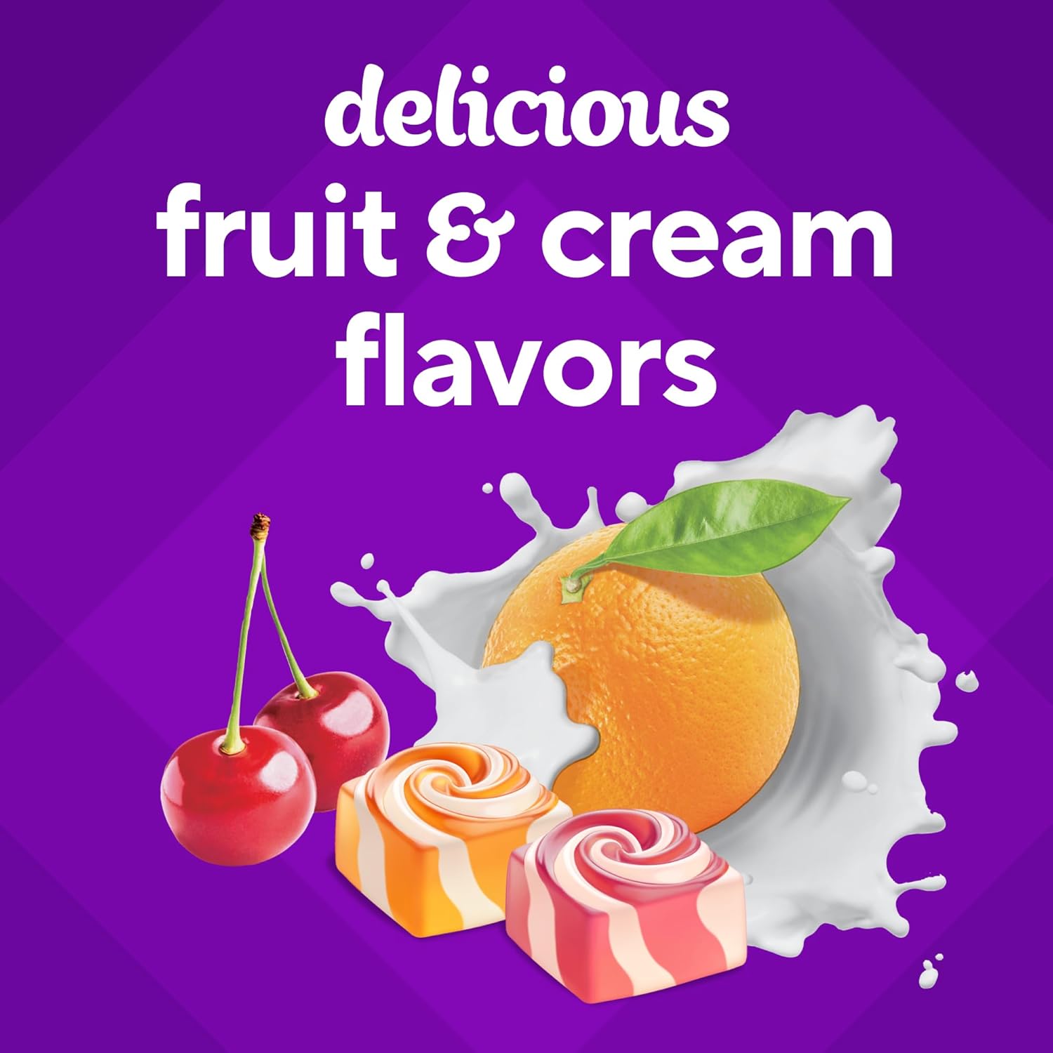 vitafusion Chewable Calcium Gummy Vitamins for Bone and Teeth Support, Calcium Gummies, Fruit and Cream Flavor, 100 Count, 50 Day Supply - Image 7