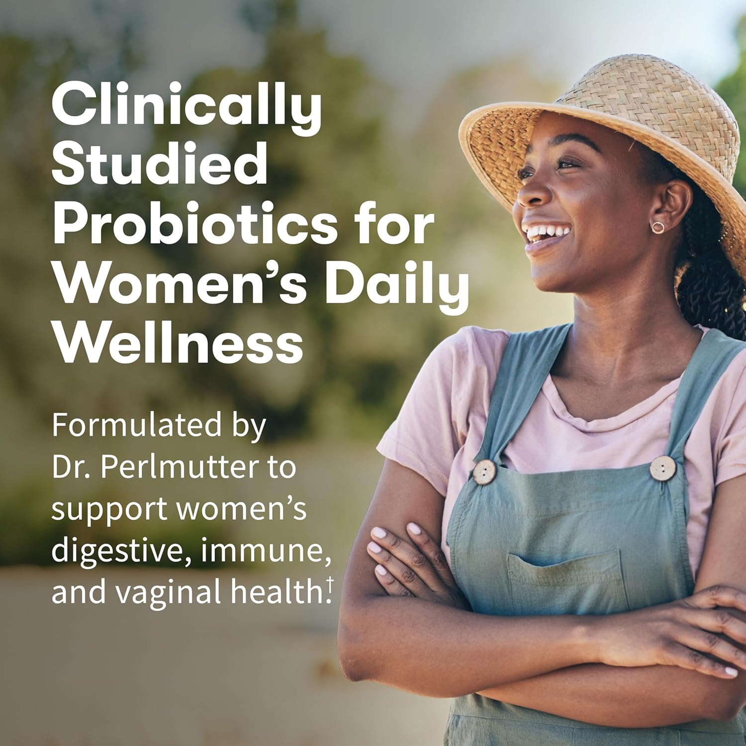 Garden of Life Once Daily Dr. Formulated Probiotics for Women 50 Billion CFU 16 Probiotic Strains with Organic Prebiotics for Digestive, Vaginal & Immune Health, Dairy Free, Shelf Stable 30 Capsules - Image 2