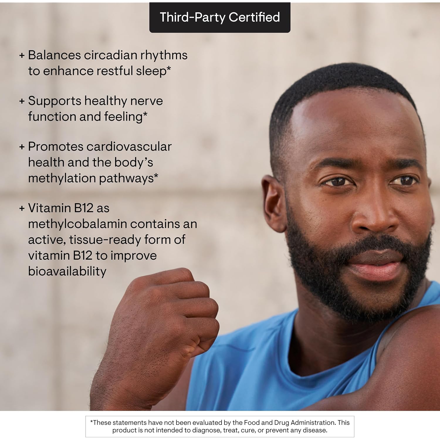 THORNE - Vitamin B12 - as Methylcobalamin - Supports Heart & Nerve Health, Blood Cell Function, Healthy Sleep & Methylation* - Gluten, Dairy & Soy-Free - 60 Servings - Image 5