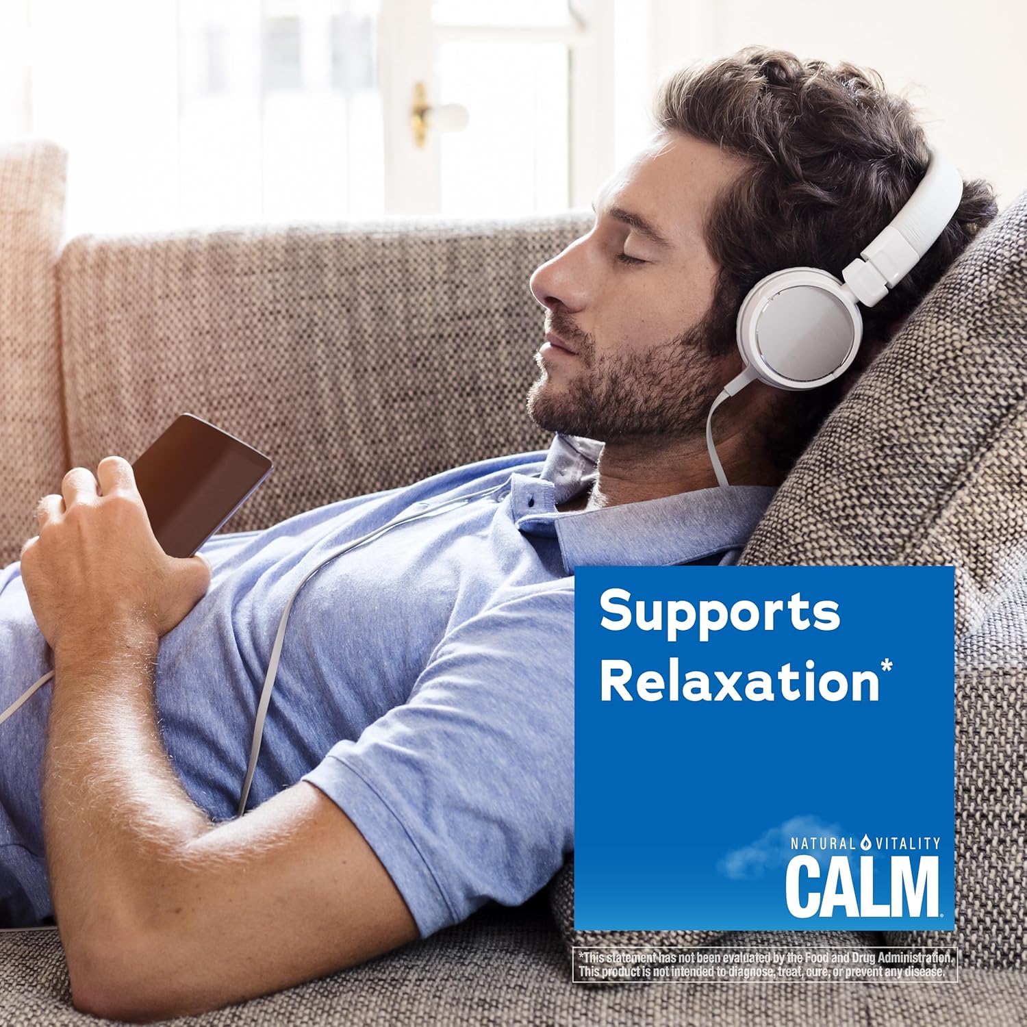 Natural Vitality Calm, Magnesium Citrate Supplement, Stress Relief Gummies, Supports a Healthy Response to Stress, Gluten Free, Vegan, Raspberry Lemon Flavored, 240 Gummies - Image 6